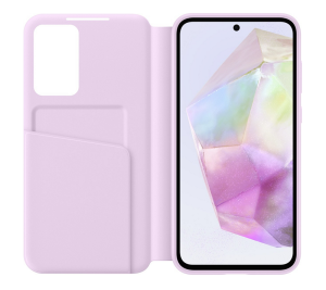 Купить -книжка Samsung A35 Smart View Wallet Cover,лаванда (EF-ZA356CVEG)-3.png